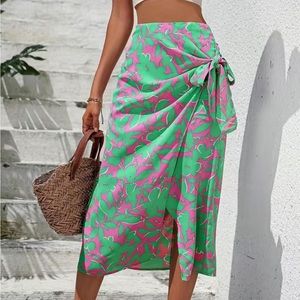 Fun Vacation Wrap Skirt